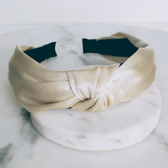 Accessories - !!!!5 for $25 Beige Knot Decor Headband
